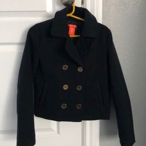 Navy blue Joe Fresh pea coat